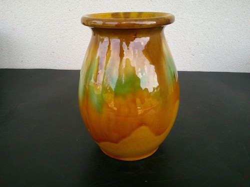Vase vintage vallauris signe - vallauris,