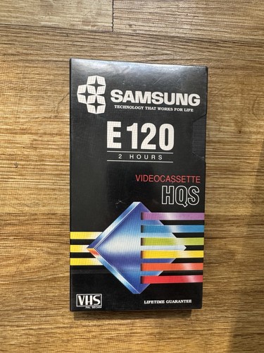Cassette vhs samsung 120 - cassette,