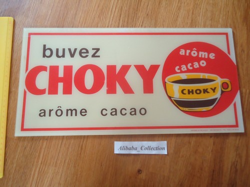 Plaque plastique buvez choky - plaque,
