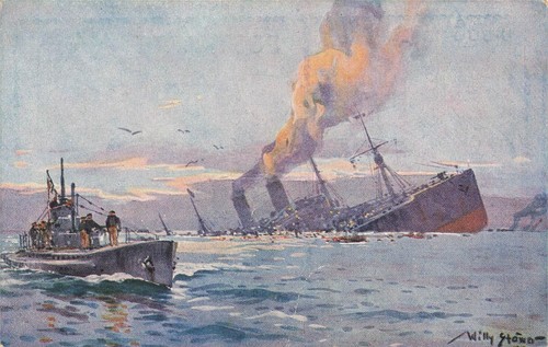 Naufrage bateau à vapeur - d'un,