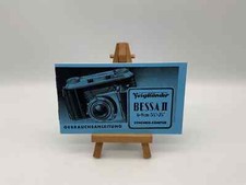 Voigtländer Bessa II Synchro-Compur Manuel D'Utilisation Allemand