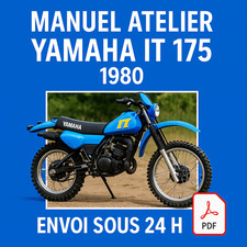 Manuel Atelier Yamaha IT 175