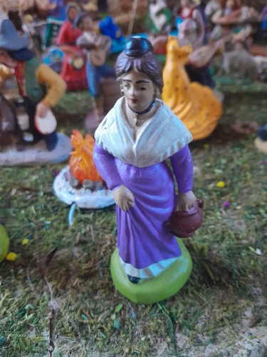 Santon ancien arlésienne cm - arlésienne,
