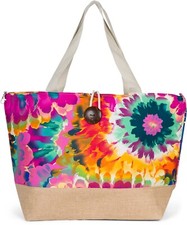 Femmes XXL Sac de plage Fleurs