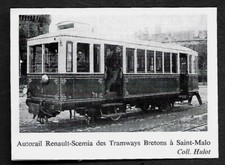 1974  --  AUTORAIL RENAULT DES TRAMWAYS BRETONS A SAINT MALO  3S106