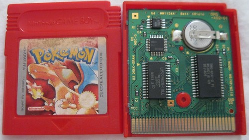 Pokemon rouge authentique - pokemon,