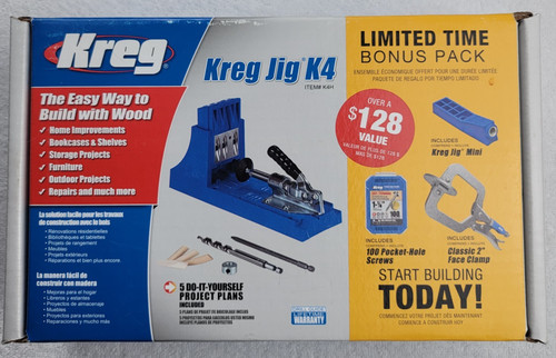 Kreg jig bonus pack - pack, pocket