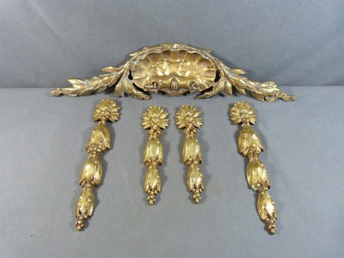 Bronze ameublement fronton - d'ameublement,