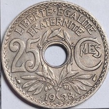 25 centimes Lindauer 1938