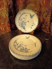 6 Assiettes Plates Carmen Terre De Fer Sarreguemines