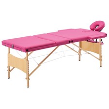 Bois Table de Massage Pliable