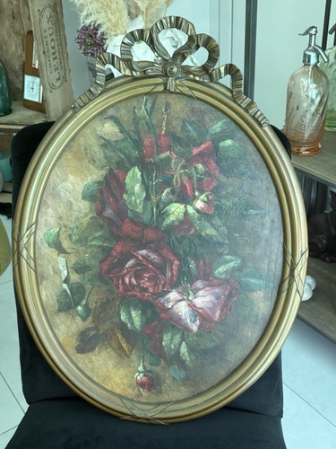 Tableau peinture ancienne - tableau,