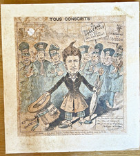 Lithographie Caricature