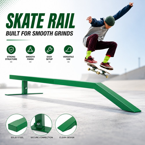 9in skate grind - 84.9in, rail