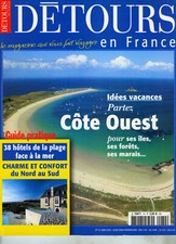 REVUE-MAGAZINE-DETOURS EN FRANCE-N°74-COTE OUEST-