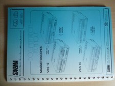 Documentation technique magnétoscope Thomson VKS 12 - VKS 14