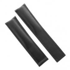 Tag Heuer Cuir Autavia FC6196 Noir Avec Coutures Noires 20/18 Mm. CY211