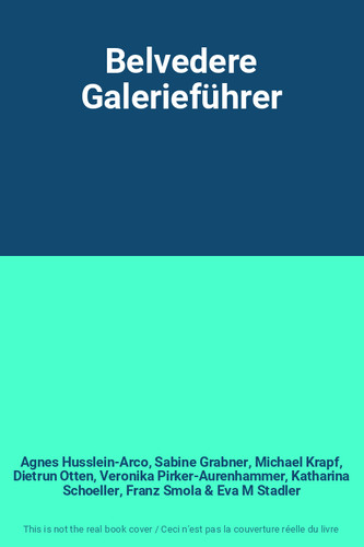 Belvedere galerieführer - belvedere,