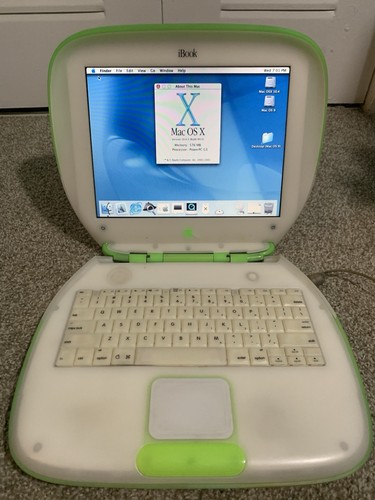 Ibook clamshell key lime - -,