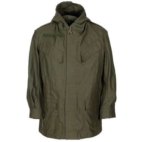 Parka verte armée belge - parka,