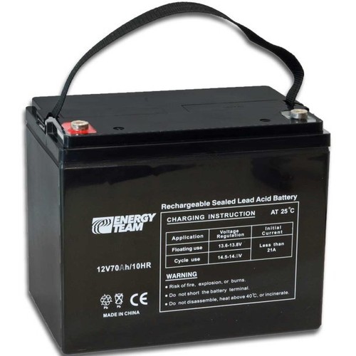 Batterie 12v 70ah rechargeable - batterie,