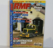 rmf n 406 de 1998 bb 63000 roco bb 15000 locotracteur y 2100 sncf