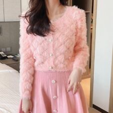 Gilet Court En Mohair