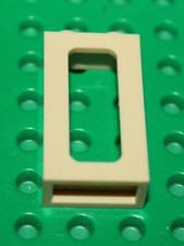 Lego Tan Window 1x2x3 Train