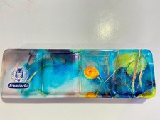Schmincke Akademie, boîte de peinture aquarelle 14 1/2 godets + Carnet voyage