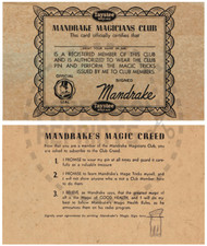 MANDRAKE MAGICIANS CLUB