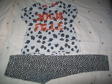 ENSEMBLE FILLE 3 ANS, LEGGING + TEE-SHIRT 