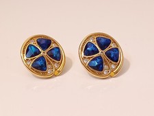 Boucles d'oreilles trèfle à