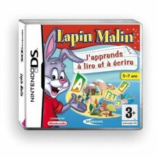 Jeu pour Console Nintendo DS  Lapin Malin J'Apprends à Lire et Ecrire