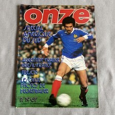 Ancien magazine football onze - magazine,