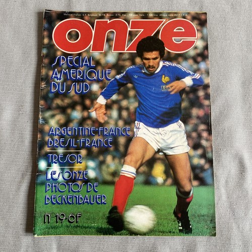Ancien magazine football onze - ancien,