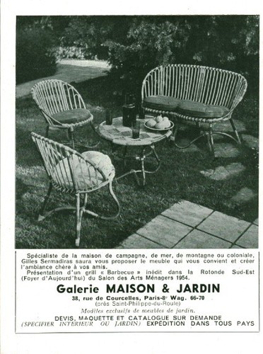 Publicité ancienne salon - , de
