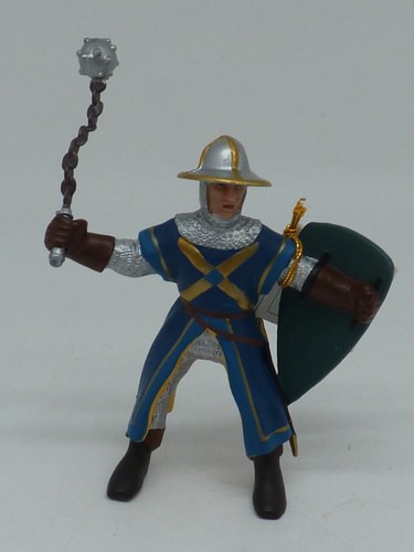 Figurine pvc chevalier papo - pvc,