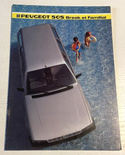 Notice Commerciale PEUGEOT 505