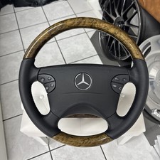 Mercedes-Benz Bois Cuir Volant W210 W208 Erable Moucheté E55 Clk55 AMG Mopf