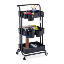 Chariot à roulettes desserte