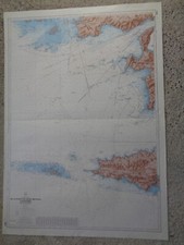 CARTE  MARINE / De la pointe