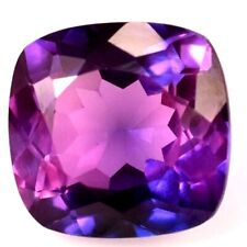 Naturel Coussin Coupe 7.80 CT Tanzanite Violet Certifié Ample Gemme Avec Cadeau