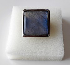 Bague labradorite taille 58 - bague, en