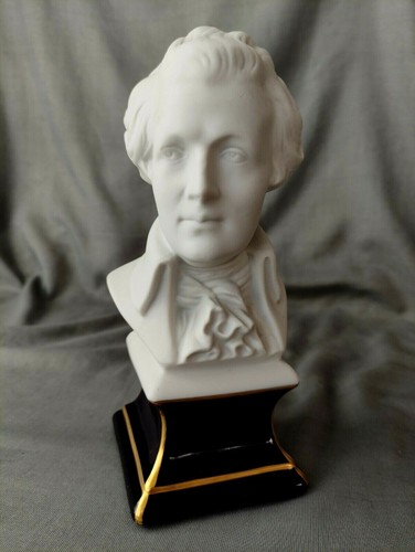 Buste mozart porcelaine - buste,