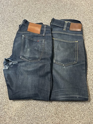 Lot raw denim jeans - 2,