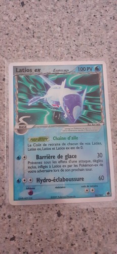 Carte pokémon latios - pokémon, ex