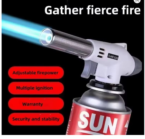 Torche gaz butane - à, portative