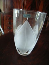 VASE CRISTAL HT20 CM DIAM 12