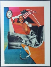 Mc Nusen - Photomontage Collage Pop - Tirage Cibachrome 1970's -