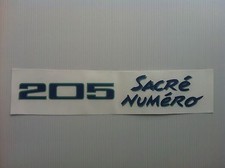 Sticker Autocollant monogramme